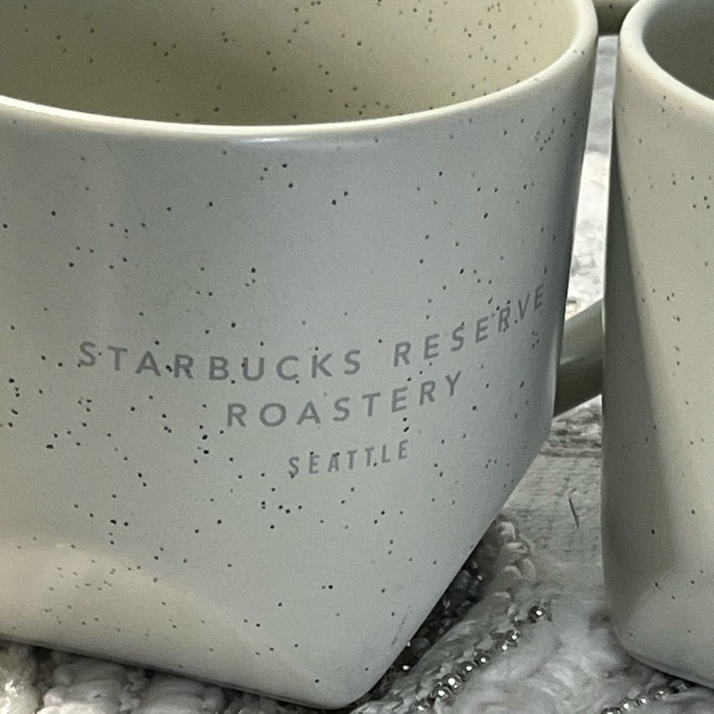 NWOT Starbucks Reserve Roastery Gray Mugs - Picture 4 of 7